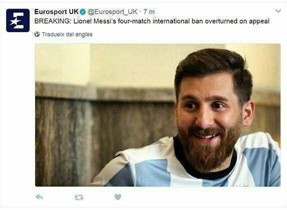 یورو اسپورت مسی ایرانی را با مسی آرژانتینی اشتباه گرفت!+عکس