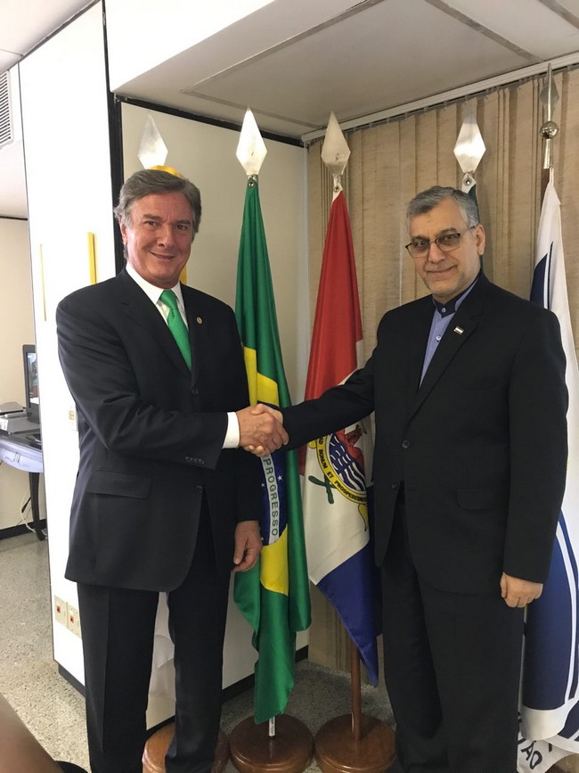 سفیر ایران در برزیل :افزایش روابط پارلمانی تهران و برازیلیا باعث تقویت همکاری ها می‌ شود