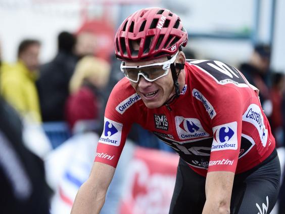 قهرمانی تاریخی کریس فروم در رقابت های دوچرخه سواری ووئلتا اسپانیا