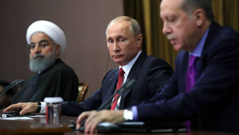 بازتاب نشست سه جانبه رئیسان جمهوری روسیه، ایران و ترکیه در رسانه های اسپانیا