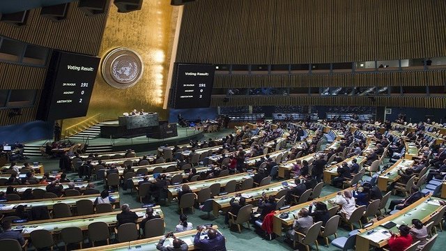 ونزوئلا و لیبی برای سومین سال متوالی از حق رای در مجمع عمومی محروم شدند