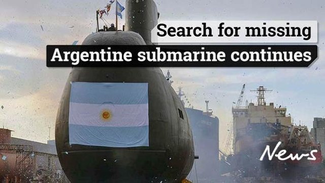جایزه ۴ میلیون دلاری برای پیدا شدن زیردریایی آرژانتین