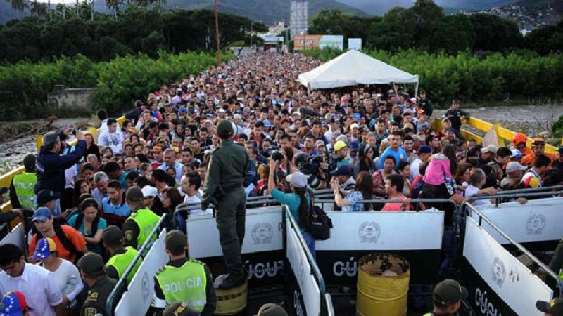 نیاز دولت کلمبیا به کمک های بین المللی برای رسیدگی به وضعیت مهاجران ونزوئلایی