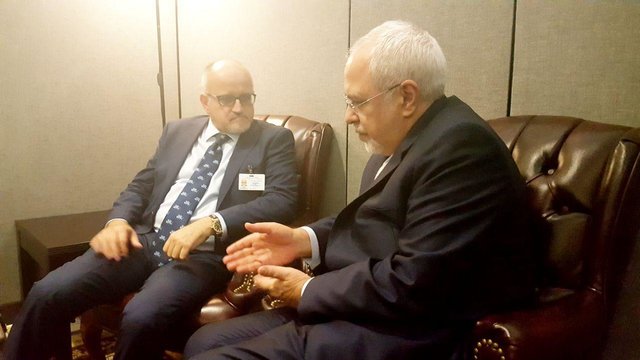 دیدار وزیران امور خارجه " مونته نگرو" و "گینه پاپوا " با ظریف در نیویورک