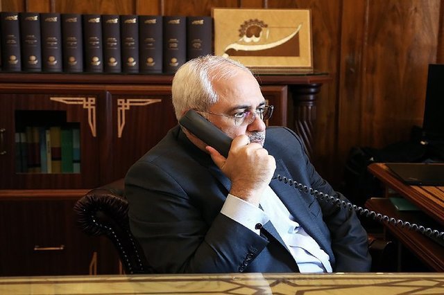 رایزنی تلفنی ظریف با وزرای خارجه ایتالیا، اسپانیا، بلغارستان و اتریش