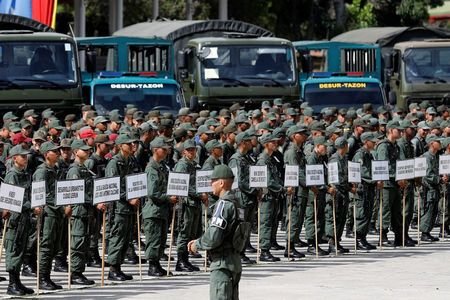 ژنرال‌های ونزوئلایی در میان مقام‌های نظامی بازداشت شده