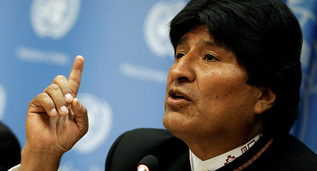 مورالس: آمریکا دشمن صلح جهانی است