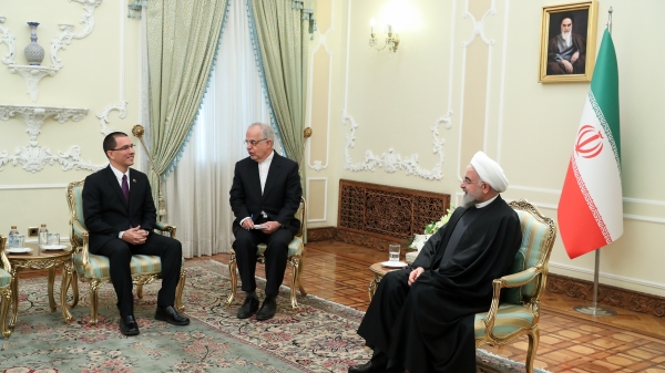 دیدار دکتر روحانی و وزیر خارجه ونزوئلا