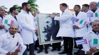 اعزام پزشکان کوبا به مناطق فرادریای فرانسه