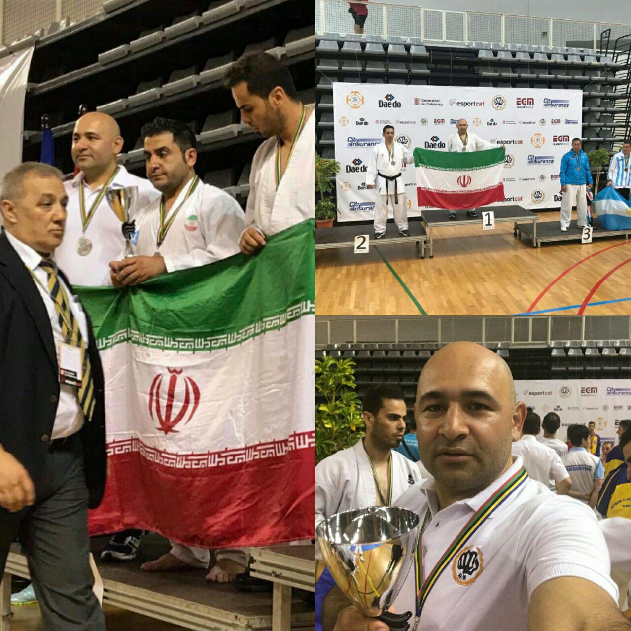 کاراته کای قزوینی قهرمان رقابت های جهانی شیتوریوهایاشی شد