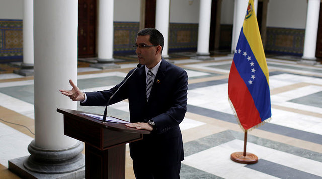 وزیر خارجه ونزوئلا اپوزیسیون حامی آمریکا را عامل تحریم‌ها دانست