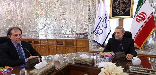 لاریجانی: رفتارهای دوگانه آمریکا باعث به خطرافتادن صلح در جهان شده است