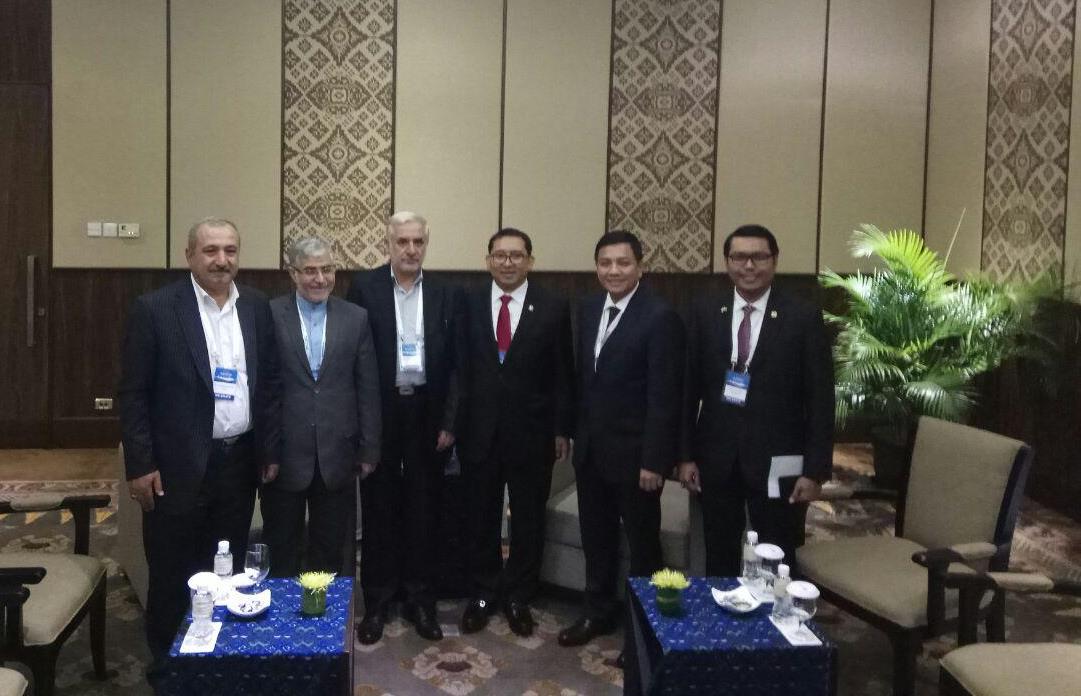 دیدار هیات پارلمانی ایران با نائب روسای مجالس اندونزی و بولیوی