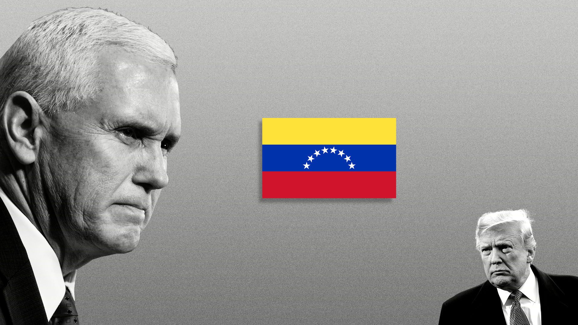 مایک پنس با رهبر مخالفان ونزوئلا دیدار می‌کند